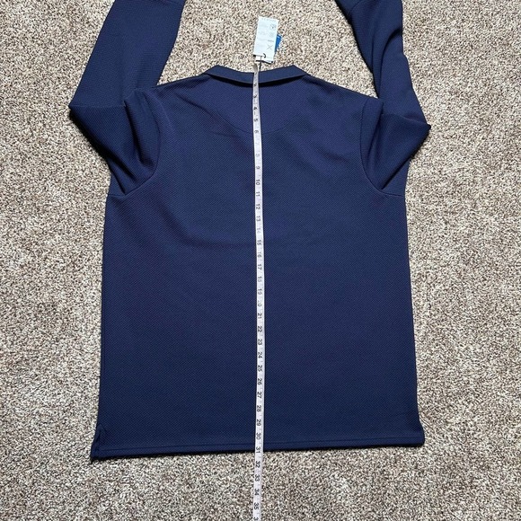 Vince Camuto Mens Blue Long Sleeve Quarter Zip Sweater Pullover Size XXL NWT - Picture 2 of 8